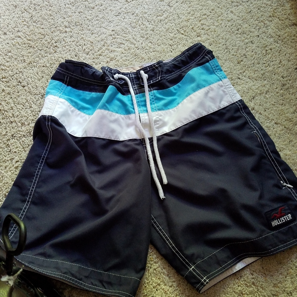 Mens Large Hollister swim trunks